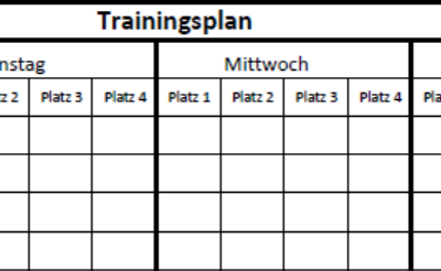 Trainingsplan 2024